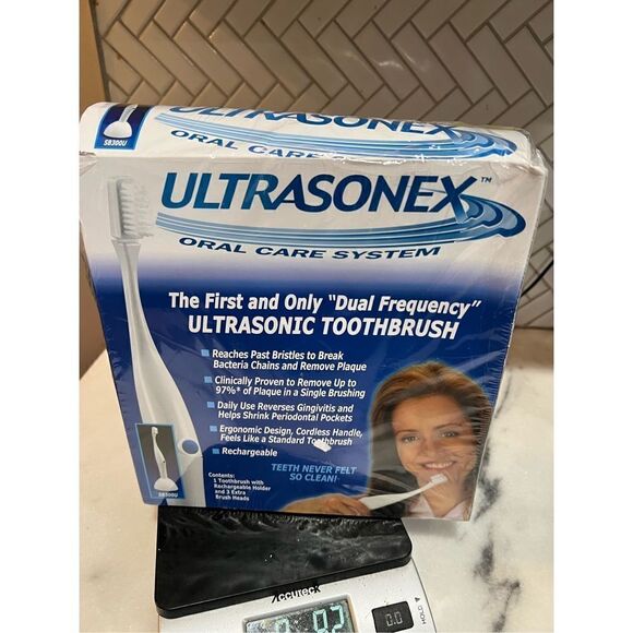 Ultrasonex Oral Care System Dual Frequency Ultrasonic Toothbrush - Picture 1 of 6